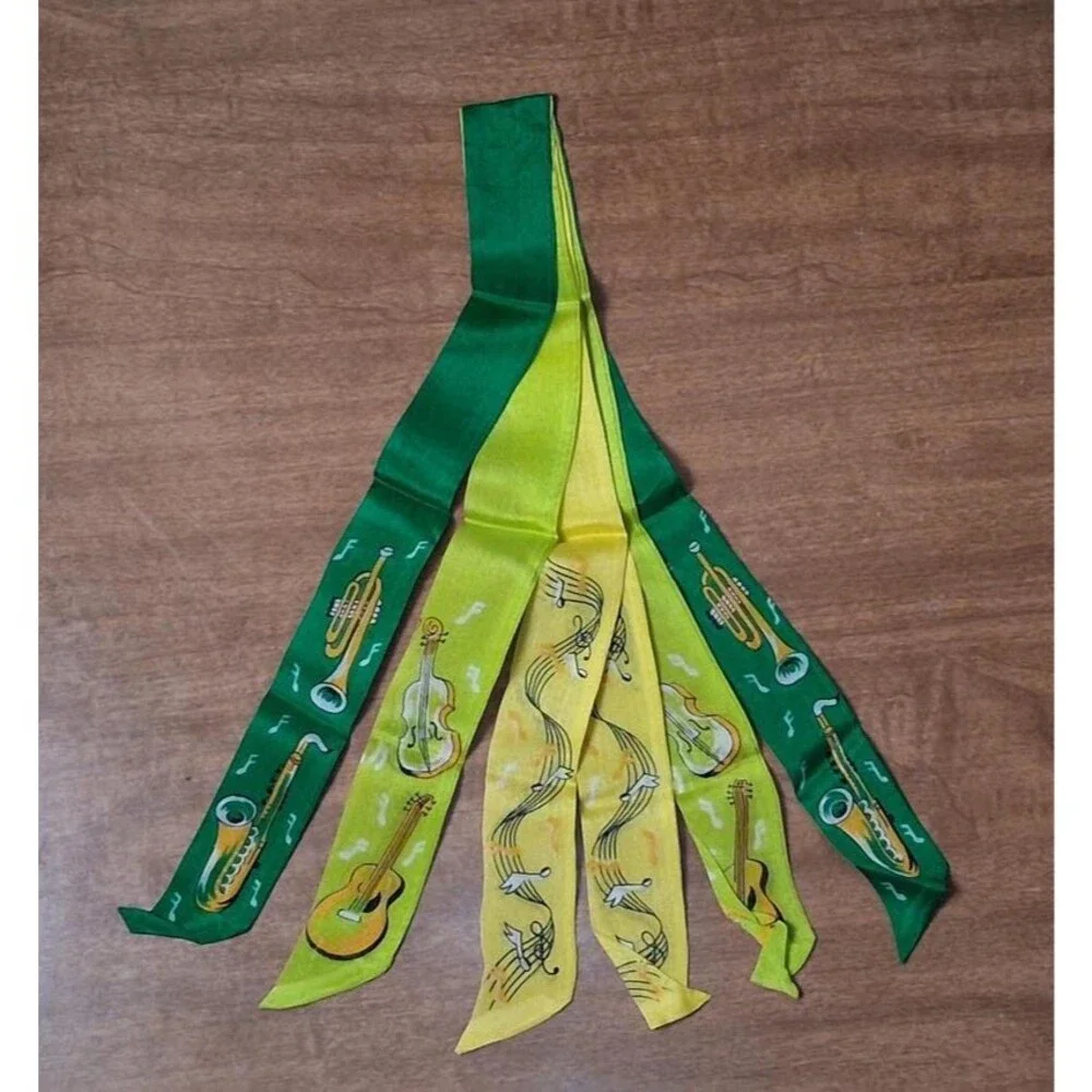 Silk Multi Bookmark Musical Instruments Placeholder